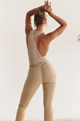 Pantalon Cai Écru