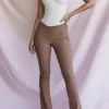 Pantalon taille haute Laurel Toast