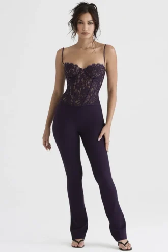 Pantalons taille haute Laurel Night Shade