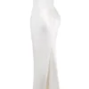Robe corset sans bretelles Persephone ivoire