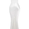 Robe corset sans bretelles Persephone ivoire